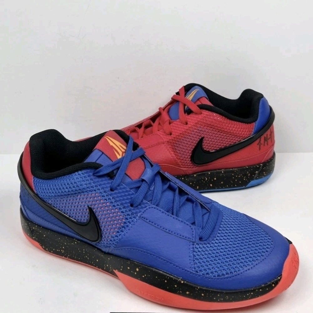 Nike Ja 1 "HUNGER" Red and Blue Men's Shoes